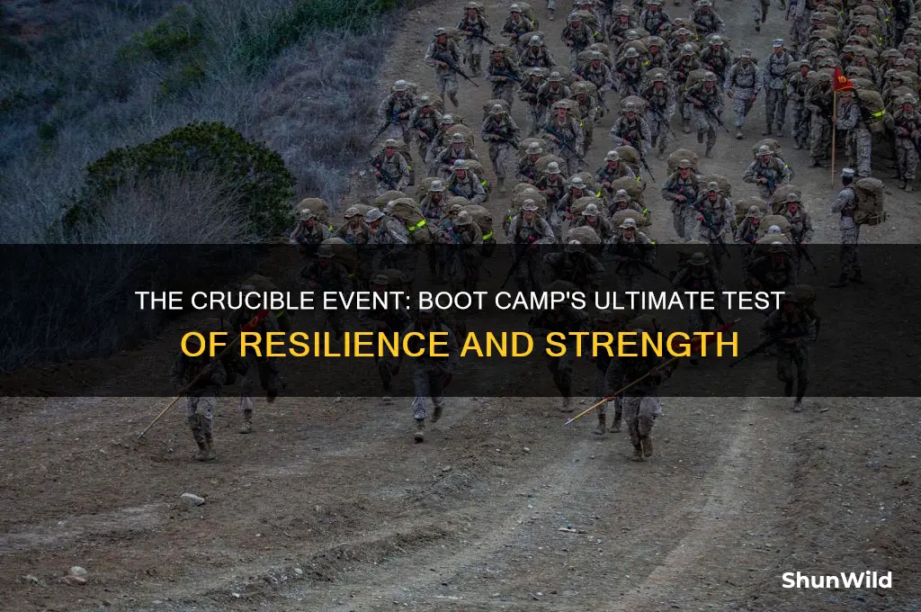 what is the crucible event in boot camp