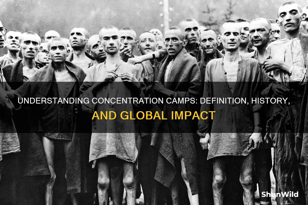 what is the definition of concentration camps