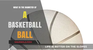 The Standard Diameter of a Basketball