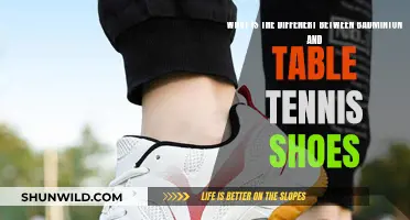 Badminton vs Table Tennis Shoes: What's the Difference?