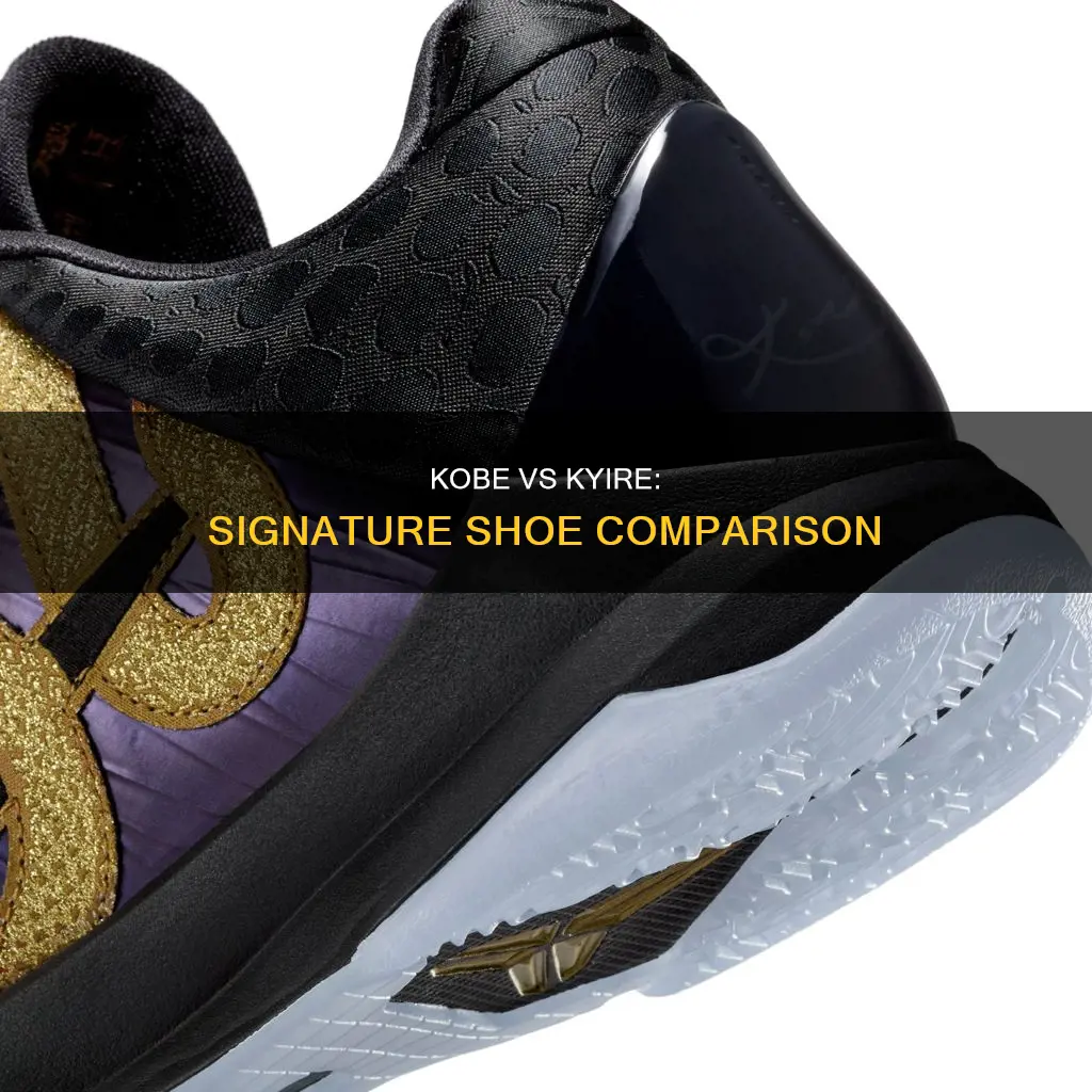 what is the difference between kobe and kyire basketball shoes