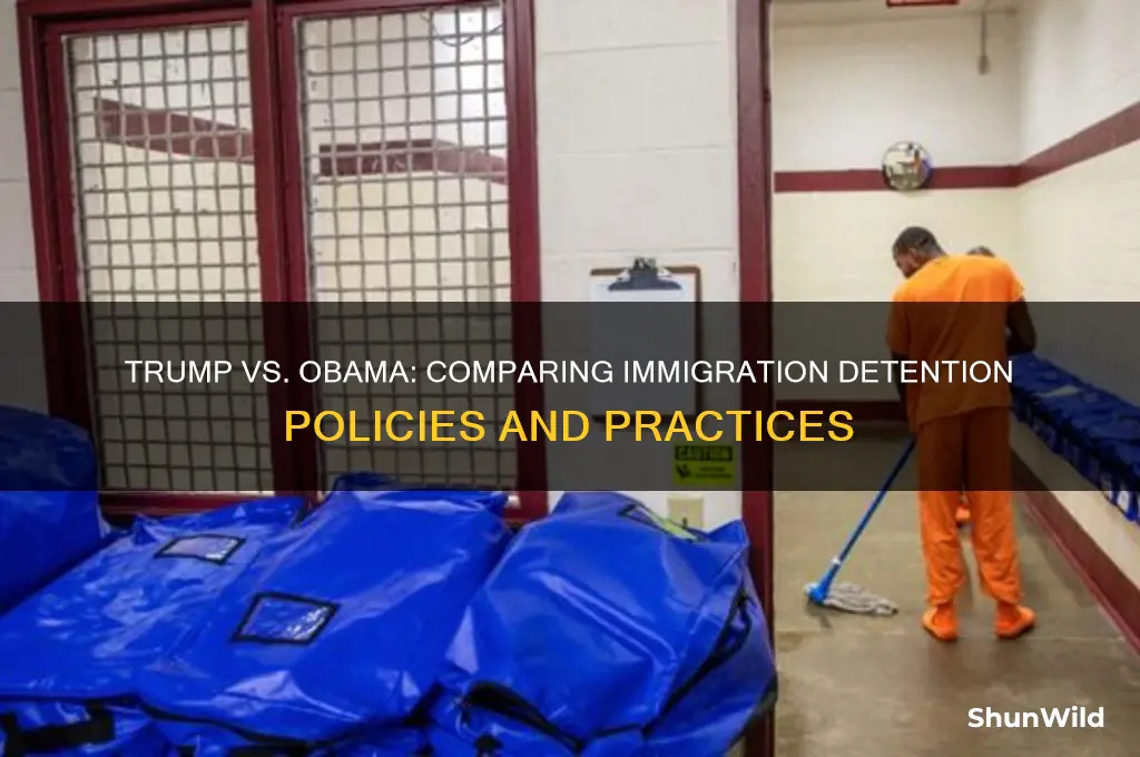 what is the difference between trumps concentration camps and obamas