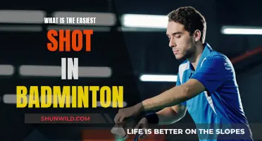 Easiest Badminton Shot: The Drop