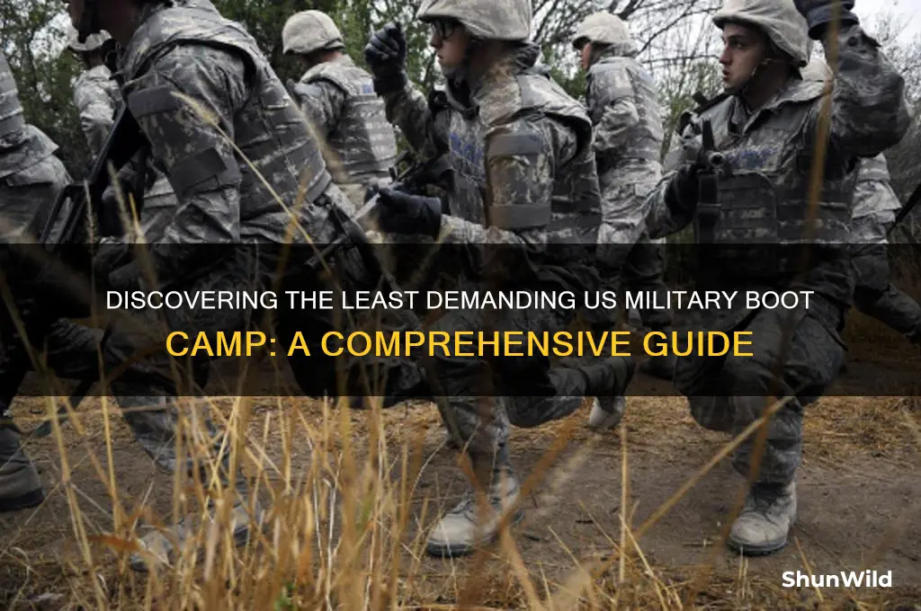 what is the easiest us military boot camp