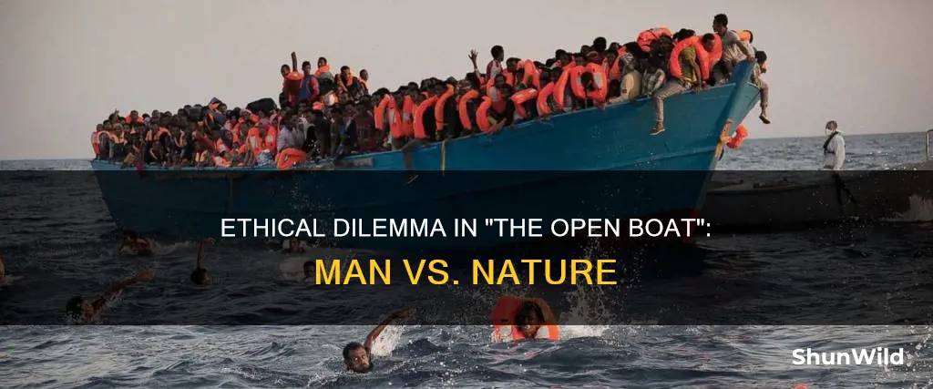 what is the ethical dilemma in the open boat