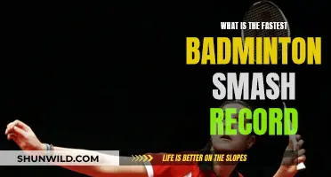 Lightning-Fast Badminton: World's Fastest Smash
