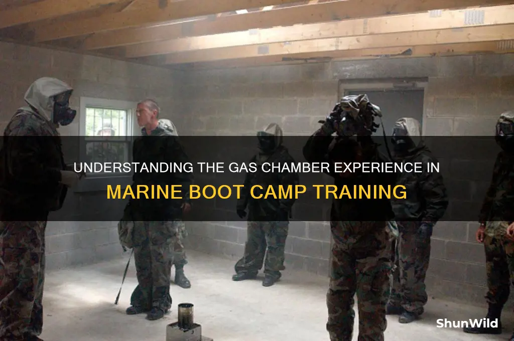 what is the gas chamber in marine boot camp