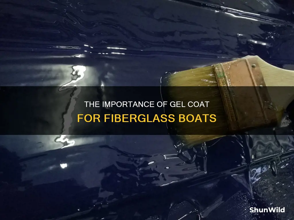 what is the gel coat on a fiberglass boat