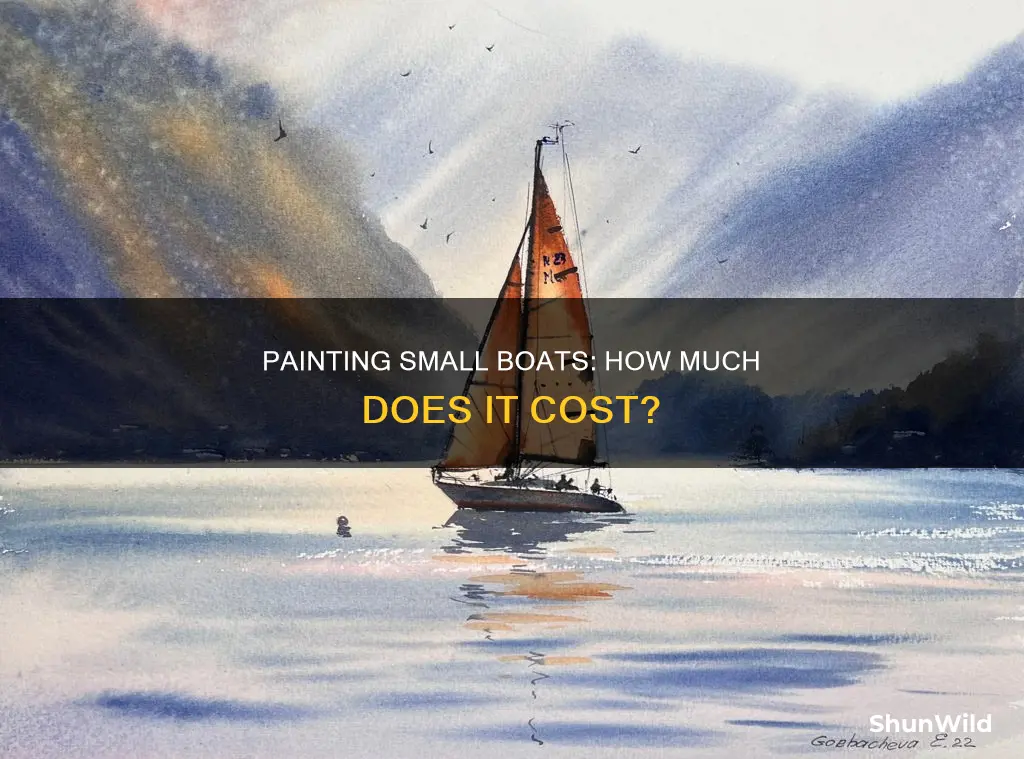 what is the going price to paint a small boat