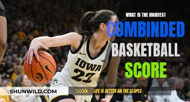 The Sky's the Limit: Unveiling the Highest Combined Basketball Score