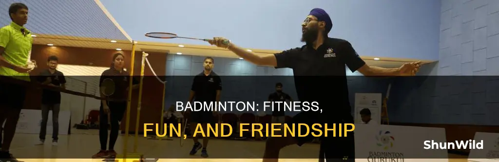 what is the importance in playing the game badminton