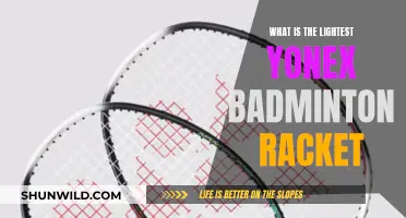 Yonex Badminton Rackets: The Lightest Models