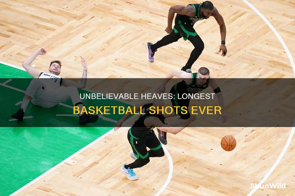 what is the longest basketball shot ever made