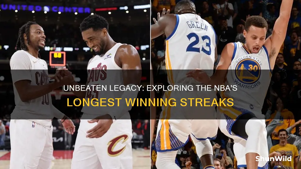 what is the longest winning streak in basketball