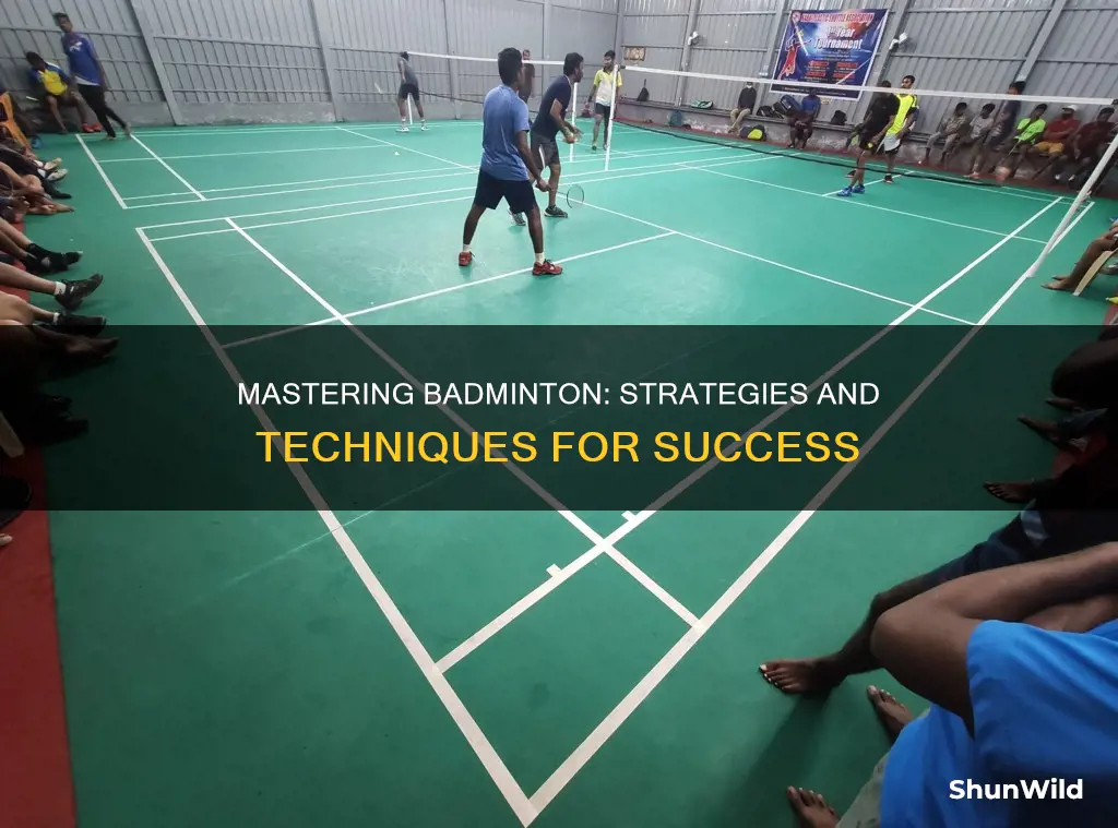 what is the main objective of badminton