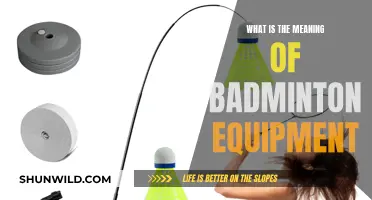 Badminton Equipment: Know Your Gear