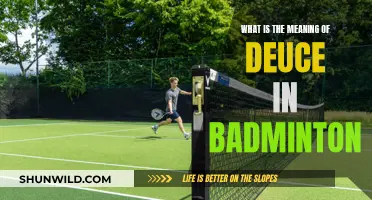 Deuce in Badminton: Understanding the Crucial Point