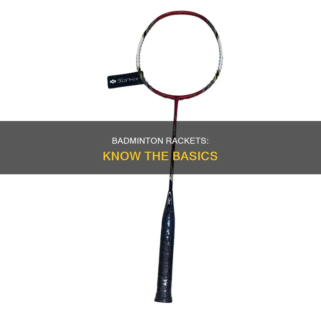 what is the meaning of racket in badminton