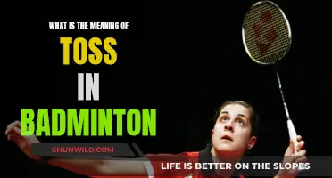 Understanding Toss: Badminton's Crucial Pre-Game Ritual