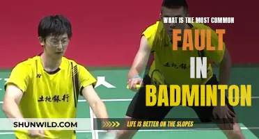 Common Badminton Faults: Unforced Errors