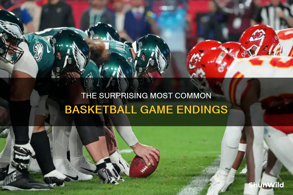 what is the most common final score in basketball