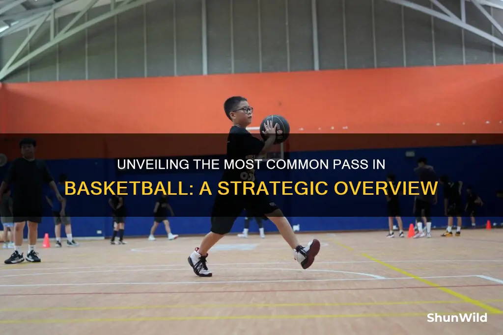 what is the most common pass used in basketball