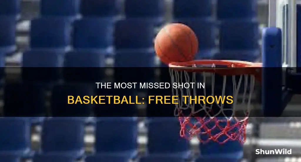 what is the most missed shot in basketball