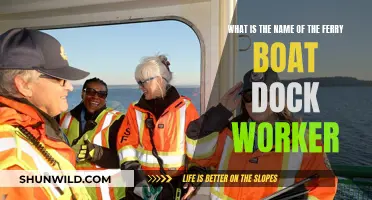 The Essential Dock Worker: A Ferry Boat's Anchor