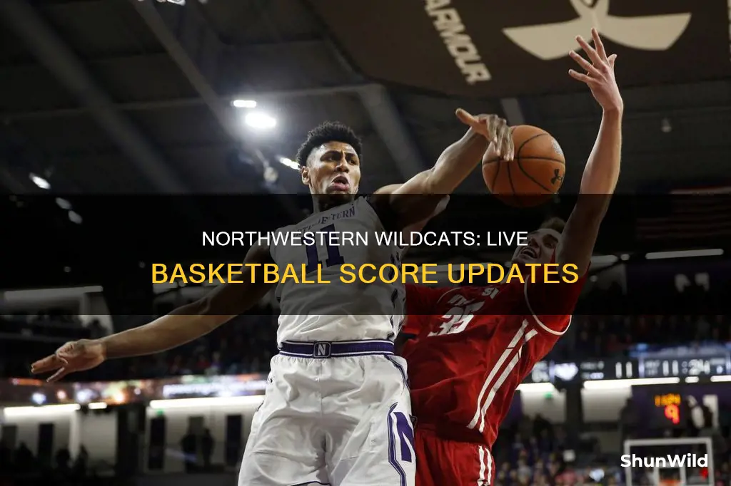 what is the northwestern wildcats basketball score