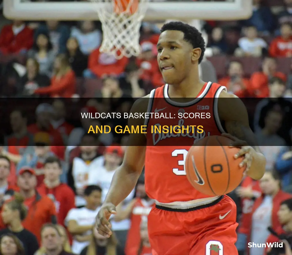 what is the northwestern wildcats basketball score