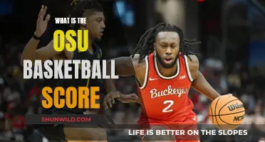 Unraveling the Mystery: OSU Basketball's Elusive Score