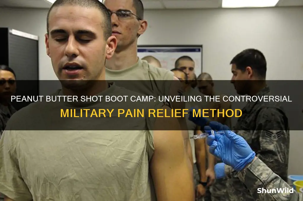 what is the peanut butter shot boot camp