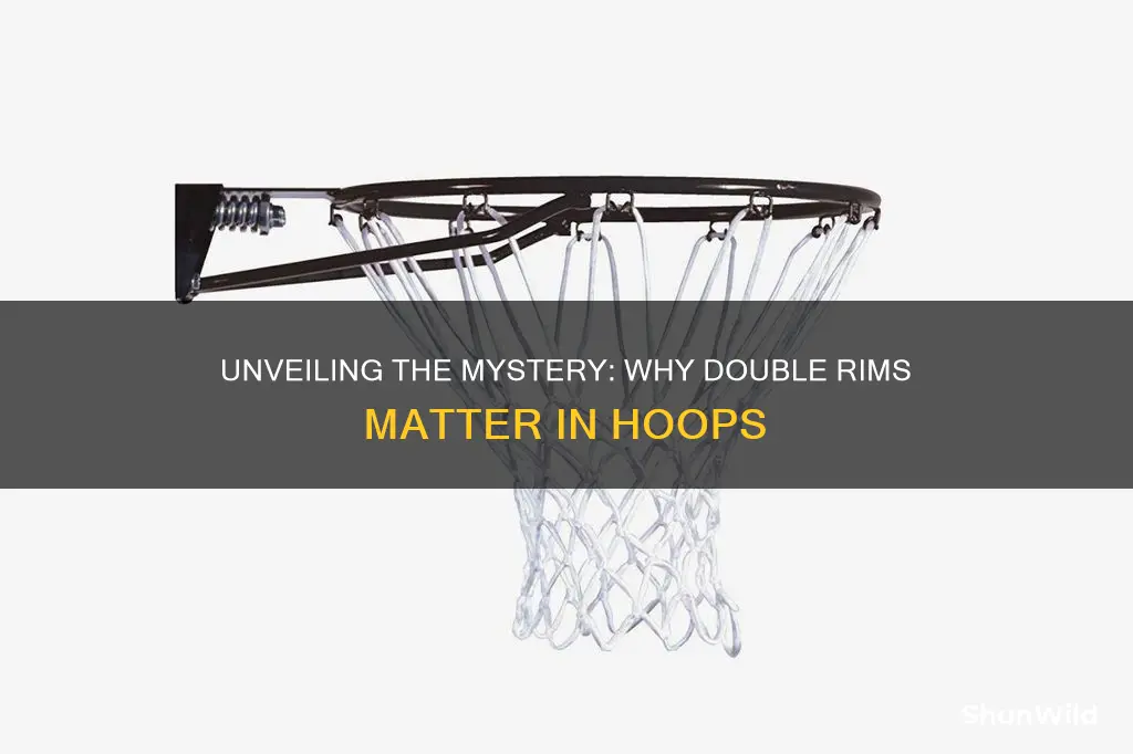 what is the point of a double rim in basketball