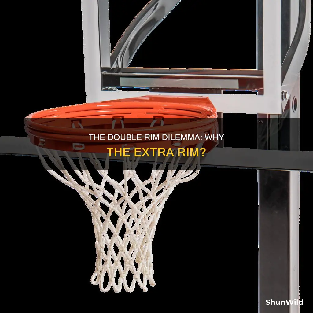 what is the point of a double rim in basketball