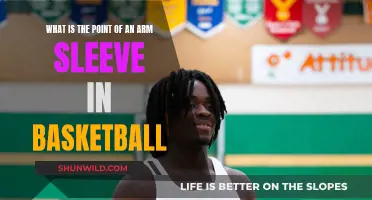 Why Arm Sleeves Are Worn in Basketball