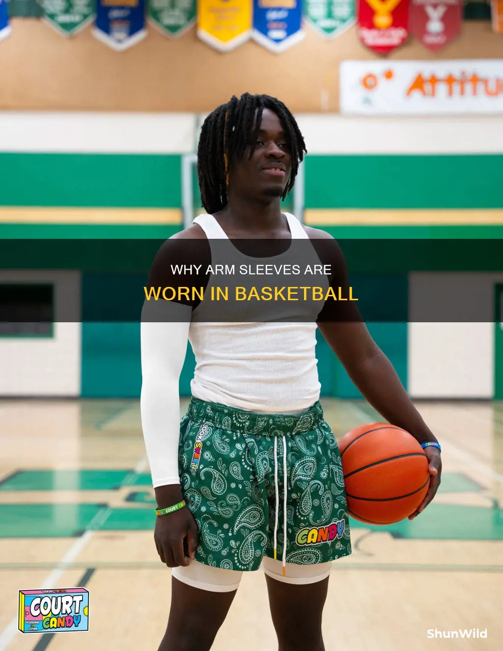 what is the point of an arm sleeve in basketball