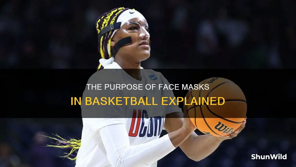 what is the point of face masks in basketball