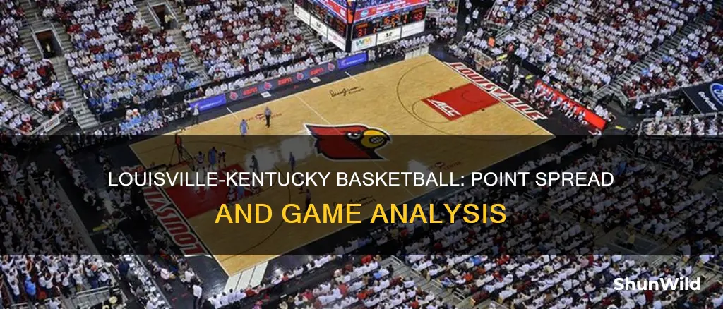 what is the point spread between louisville and kentucky basketball
