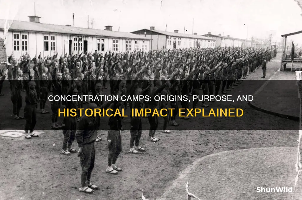 what is the purpose of a concentrated camp