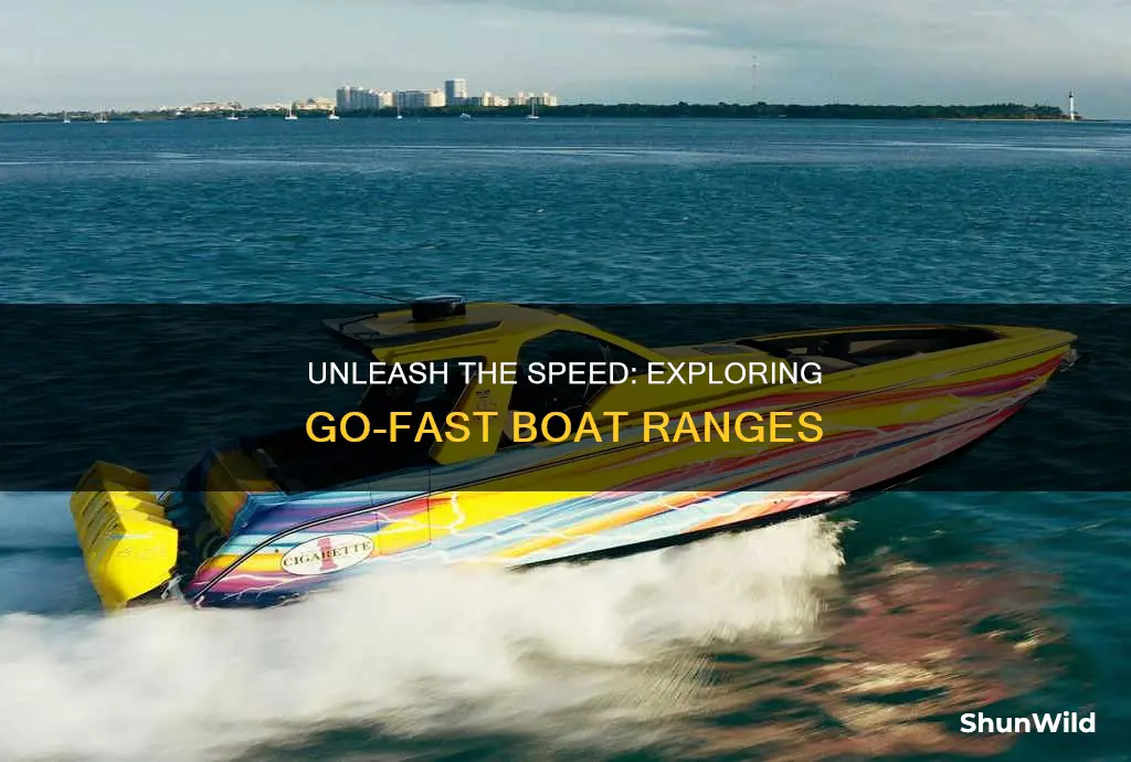 what is the range for a go fast boat