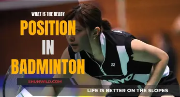 Ready Position: Badminton's Foundation