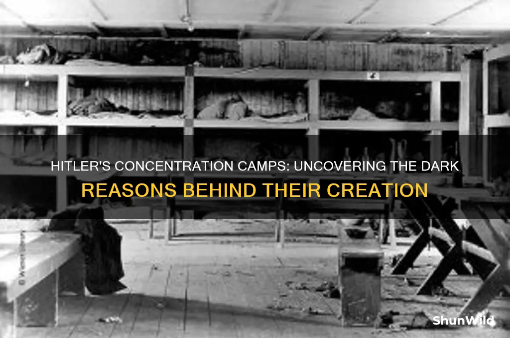 what is the reason for concentration camps adolf hitler