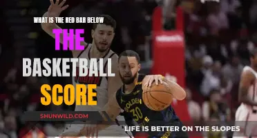 The Intriguing Red Bar in Basketball Scores Explained