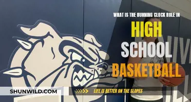 The Running Clock Rule: High School Basketball Explained