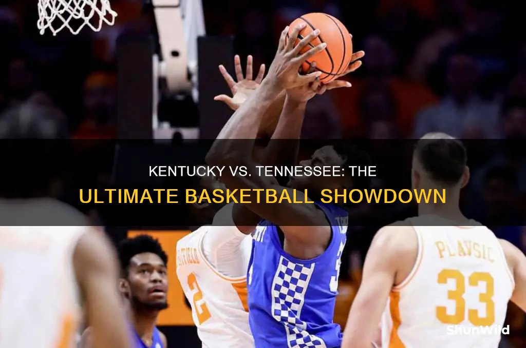 what is the score of kentucky and tennessee basketball