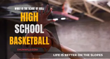 The Vasj High School Basketball Score Unveiled