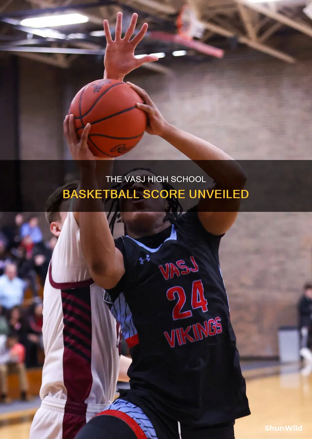 what is the score of vasj high school basketball