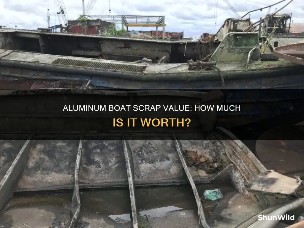 what is the scrap value of an aluminum boat