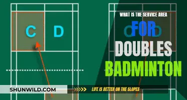 Badminton Doubles: Understanding the Service Area