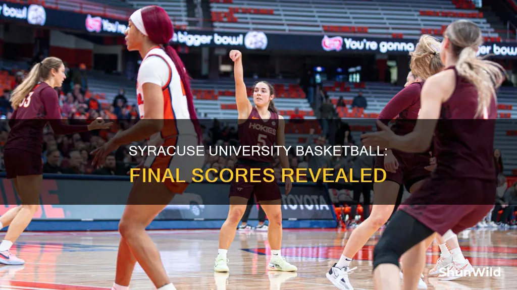 what is the su basketball score